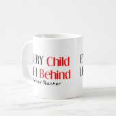 Mug Cadeaux d'enseignant à la retraite (Devant gauche)
