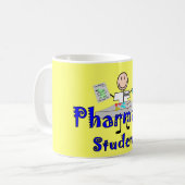 Mug Cadeaux d'étudiant de pharmacie (Devant gauche)