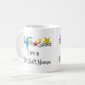 Mug Cadeaux d'infirmière de poste de nuit (Devant gauche)