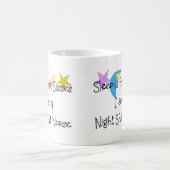 Mug Cadeaux d'infirmière de poste de nuit (Centre)