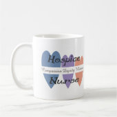 Mug Cadeaux d'infirmière d'hospice (Gauche)