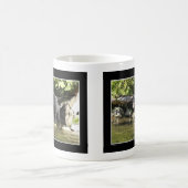 Mug Cadeaux d'ours Noir "Saumon Spots" (Centre)