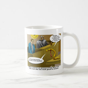 Mug Cadeaux drôles de dessin animé du procès de Lizzie