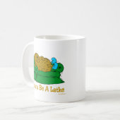 MUG CADEAUX DRÔLES DE HANOUKKA 'QUE JE VEUX ÊTRE UN (Devant gauche)