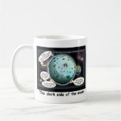 Mug Cadeaux drôles de la face cachée de la Lune (Gauche)