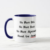 Mug Cadeaux drôles de retraite de professeur (Gauche)