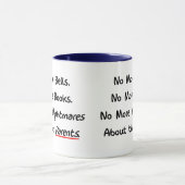 Mug Cadeaux drôles de retraite de professeur (Centre)