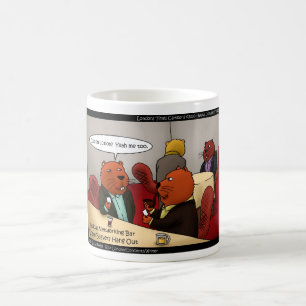 Mug Cadeaux drôles de tee-shirts et cartes de réseauta