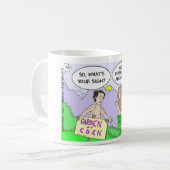 Mug Cadeaux drôles et objets de collection pour drague (Devant gauche)