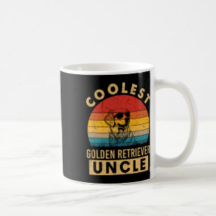 Mug Cadeaux Drôles Oncle Golden Retriever Le Plus Cool
