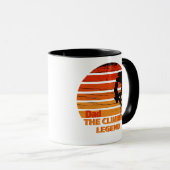 Mug Cadeaux drôles pour papa grimpeur (Devant droit)