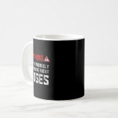 Mug Cadeaux équestres Juste Une Fille Qui Aime Les Che (Devant gauche)