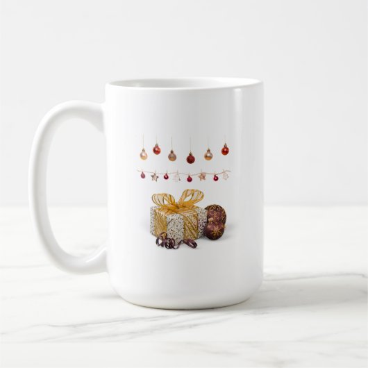 Mug Cadeaux et Boules (Gauche)