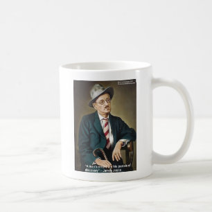 Mug Cadeaux et Cartes de Citation James Joyce "Erreurs