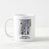 Mug Cadeaux et objets de collection drôles de la polic (Gauche)