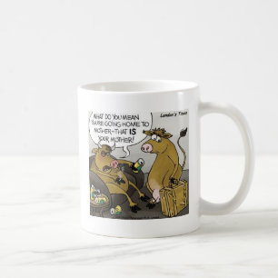 Mug Cadeaux et T-shirts drôles de divorce de vache tau