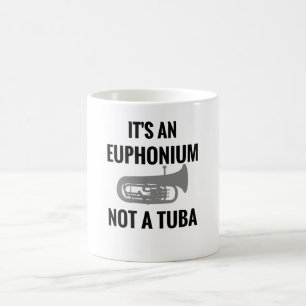 Mug Cadeaux euphoniques Vintages Cadeaux d'Euphonium