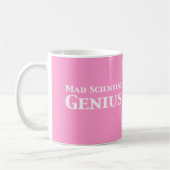 Mug Cadeaux fous de génie de scientifique (Gauche)