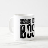 Mug Cadeaux frais pour des patrons : Le patron le plus (Devant gauche)