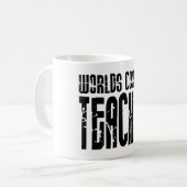 Mug Cadeaux frais pour des professeurs : Le professeur (Devant gauche)