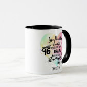 Mug Cadeaux GRANDAUGHTER personnalisés | Citations mig (Devant droit)