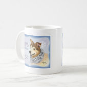 Mug Cadeaux Husky Malamute (Devant gauche)