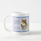 Mug Cadeaux Husky Malamute (Gauche)