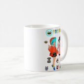 Mug Cadeaux Idée Toca Enfant Boca Amour ami Vous (Devant droit)