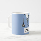 Mug Cadeaux infirmiers personnalisés (Devant gauche)