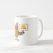 MUG CADEAUX JUIFS DRÔLES DE THNAKSGIVUKKAH HANOUKKA (Devant droit)