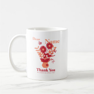 Mug Cadeaux Merci Pour Le Personnel Personnalisé