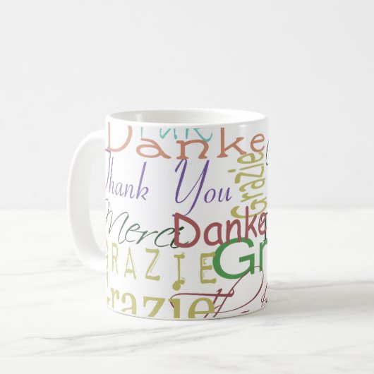 Mug Cadeaux Mercis (Devant gauche)