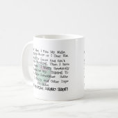 Mug Cadeaux moyens d'étudiant de pharmacie (Devant gauche)