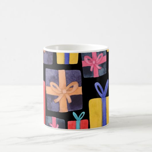 Mug Cadeaux multicolores Aquarelle transparente (Centre)