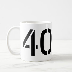 Mug Cadeaux numériques personnalisés   Numéro personna