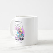 Mug Cadeaux Objets de Collection Drôles Tee Lead Horse (Devant gauche)