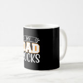 Mug Cadeaux Papa | Mon Papa Déchire (Devant droit)