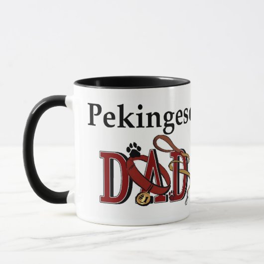 Mug Cadeaux Papa Pekingese (Gauche)