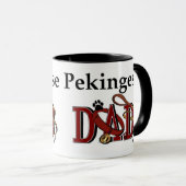 Mug Cadeaux Papa Pekingese (Devant droit)