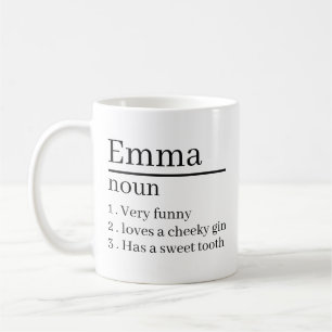 Mug Cadeaux Personnalisés avec Nom et Définition Idées