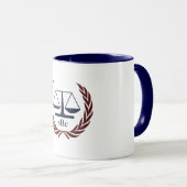 Mug Cadeaux personnalisés d'avocat (Devant droit)