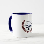 Mug Cadeaux personnalisés d'avocat (Devant gauche)