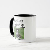 Mug Cadeaux personnalisés de chien - la plus grande (Devant gauche)
