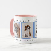 Mug Cadeaux personnalisés de chien - la plus grande (Devant gauche)