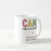 Mug Cadeaux personnalisés de conseillers de camp (Devant droit)