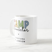 Mug Cadeaux personnalisés de conseillers de camp (Devant gauche)