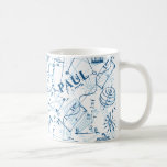 Mug Cadeaux personnalisés de physique pour des<br><div class="desc">Pas sure ce qui à obtenir pour la fan de physique dans votre vie ? C'est une grande idée avec une conception fraîche des diagrammes et des formules ordonnés de physique avec un endroit pour votre personnalisation. Ajoutez le nom/initiales/monogrammes ou les supprimez si désiré ou cliquez sur la "personnaliser il"...</div>