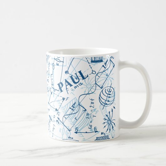 Mug Cadeaux personnalisés de physique pour des (Droite)