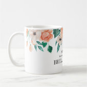 Mug Cadeaux personnalisés élégants de douche de mariée (Gauche)