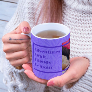 Mug Cadeaux personnalisés pour les amis se déplaçant v